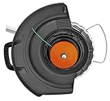 GARDENA Rasentrimmer PowerCut Plus 650/30: Trimmer mit leistungsstarkem 650 Watt Motor, großer 300 mm Schnittkreis, mit schwenkbarem Trimmerkopf, Führungsrad, AutoSpeed Funktion (9811-20)